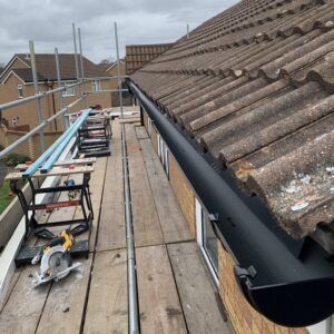 gutter repair, gutter replacement, fascia and gutter replacement, gutter repair near me