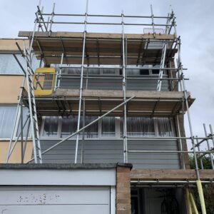 wall cladding installation, composite cladding, external wall cladding, cladding installation, external upvc cladding installation