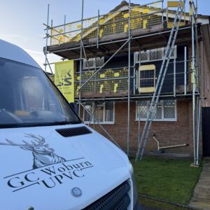 wall cladding installation, composite cladding, external wall cladding, cladding installation, external upvc cladding installation